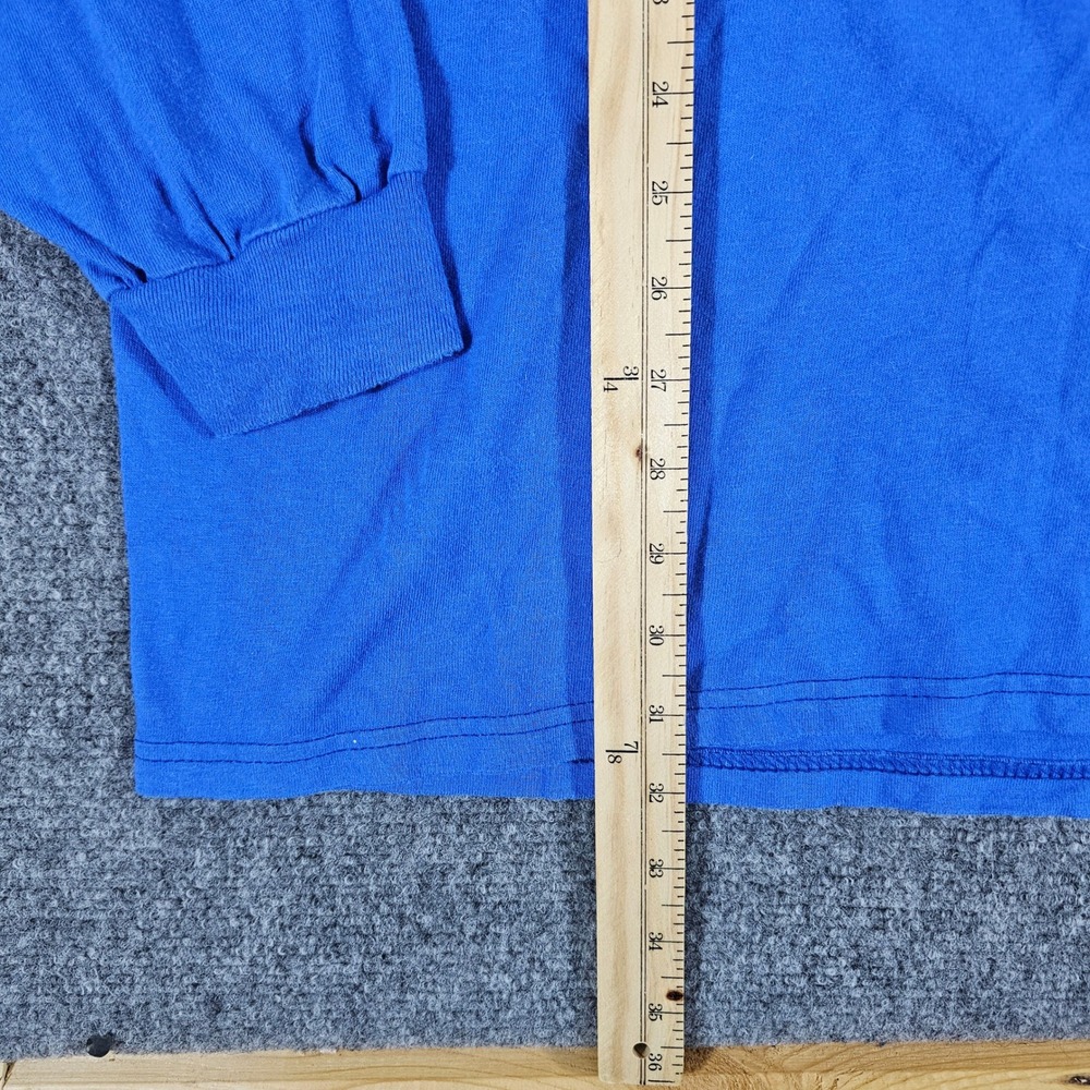 Vintage‎ BMW Internet Riders Long Sleeve T Shirt Blue Mens 2XL Hanes Beefy Tech - Picture 5 of 7